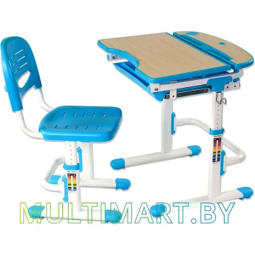 Стол-парта + стул Fun Desk Sorriso Blue
